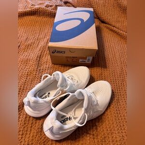 Asics Gel-Contend 9 Women's Shoes - White and Glacier Grey